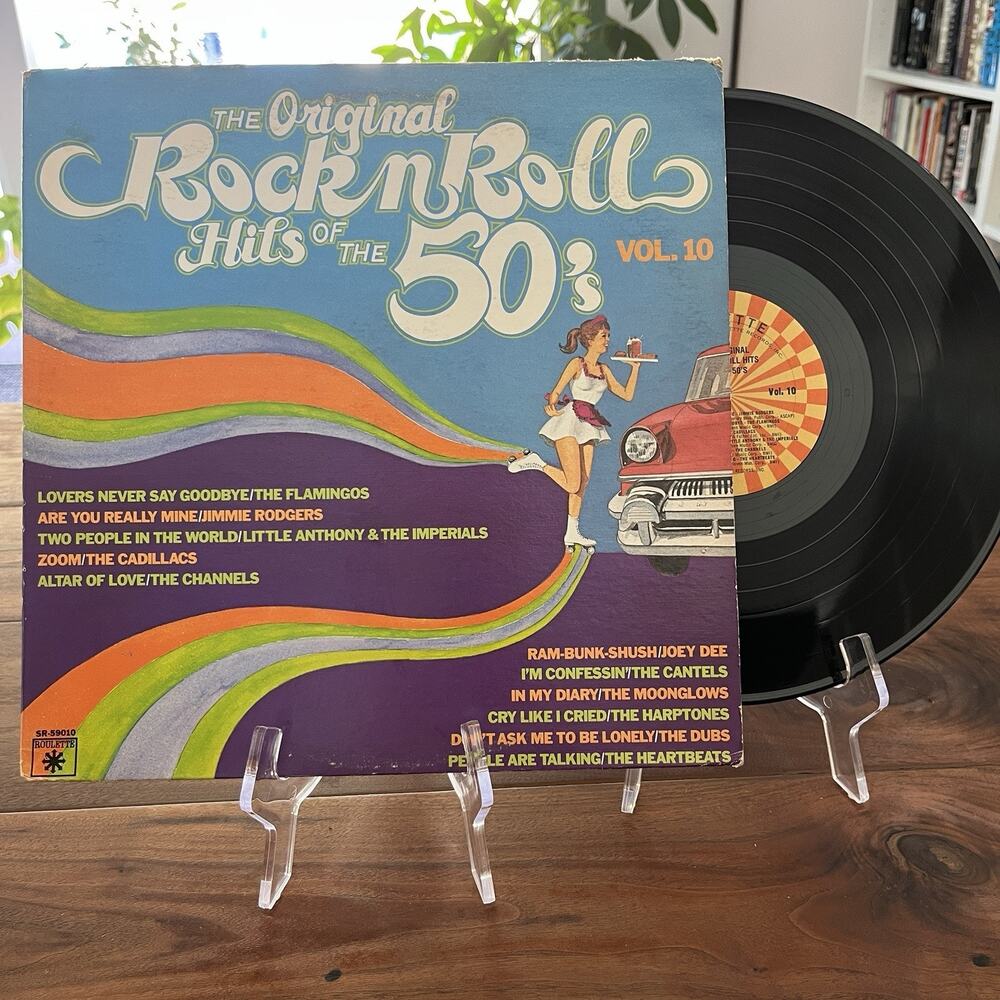 The Original Rock N' Roll Hits Of The 50s Vol. 10 LP 1982 Roulette SR 59010